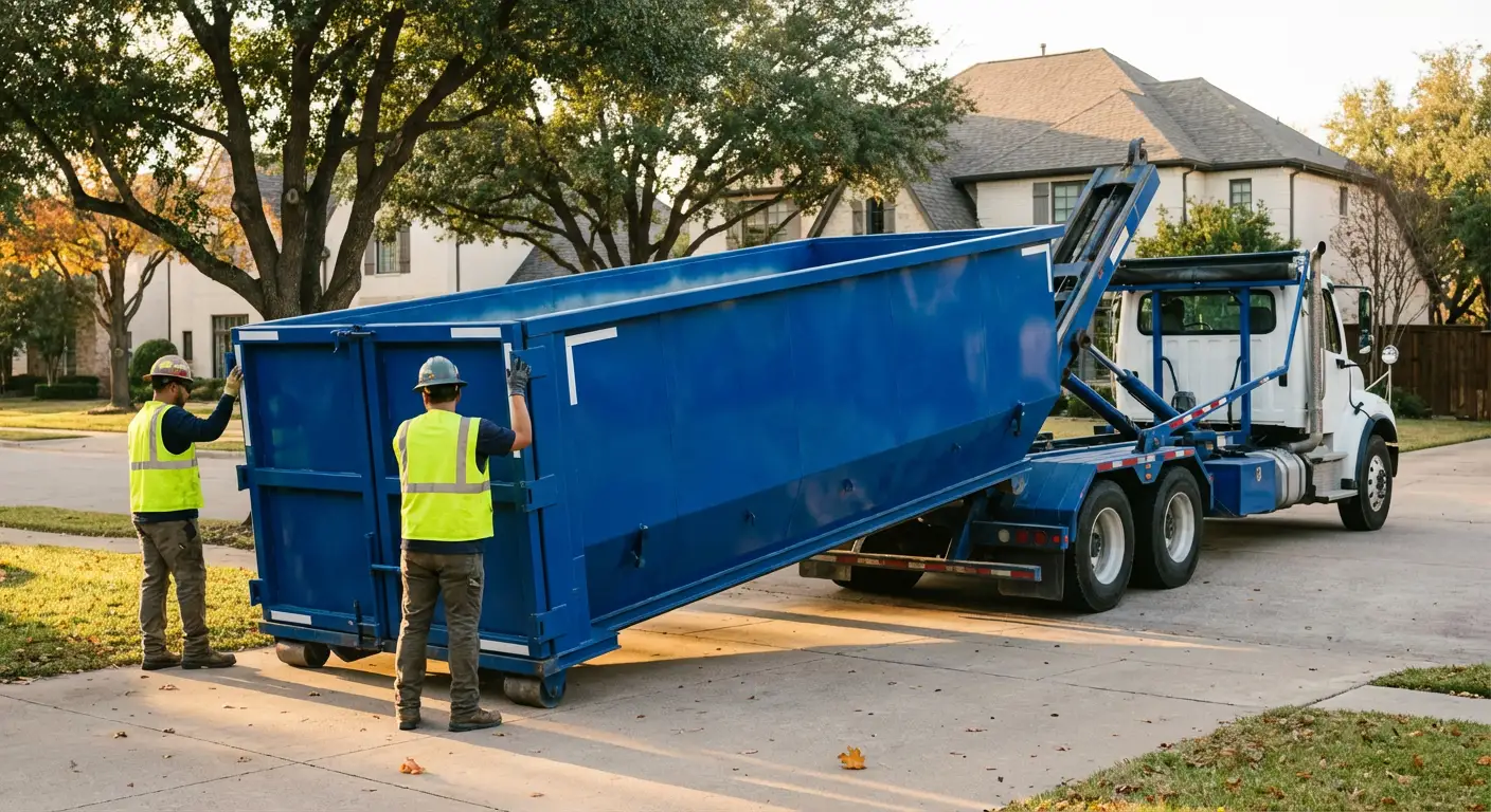 Roll-off dumpster rental service in Los Angeles