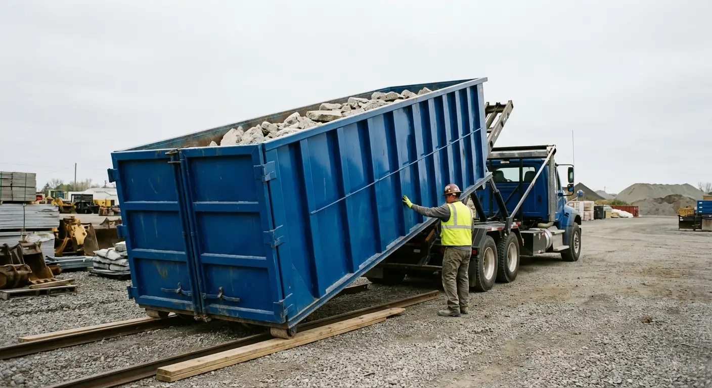 Heavy duty concrete dumpster specifications in Los Angeles, CA