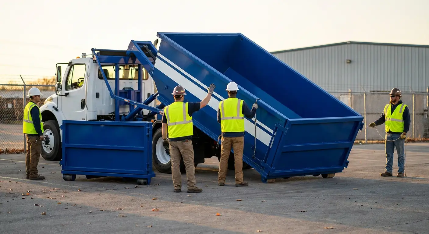 Roll-off dumpster service in Los Angeles, CA