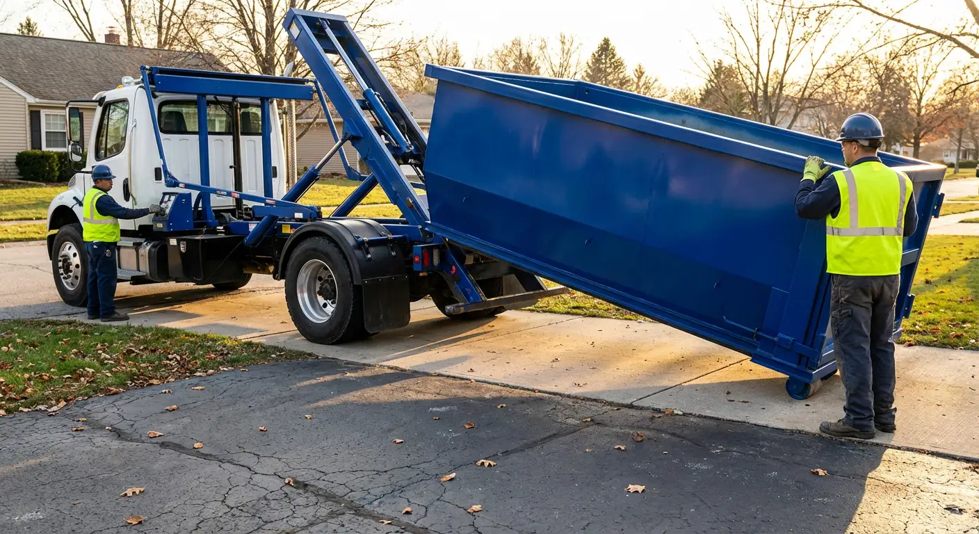 Roll-off dumpster rental service in Los Angeles, CA