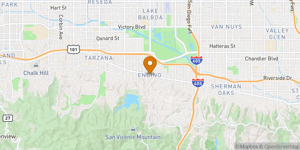  neighborhood map in Los Angeles, CA